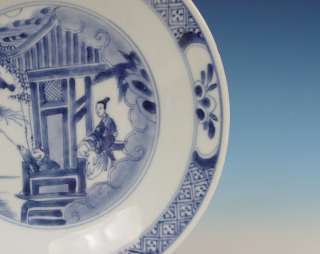 Nice Chinese Porcelain Plate Figures Kangxi Ca. 1700  