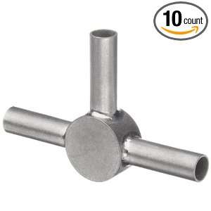 STC 06/3 Stainless Steel Hypodermic Tubing Connector , 6 Gauge, 3 Way 