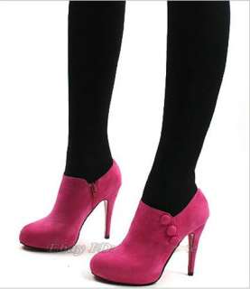 new womens vogue high heel ankle boots shoes sexy 028  