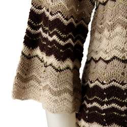 David Brooks Womens Missoni Crochet Sweater  