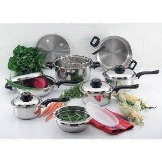  Chefs Secret 11 Piece Surgical Stainless Steel Cookware 