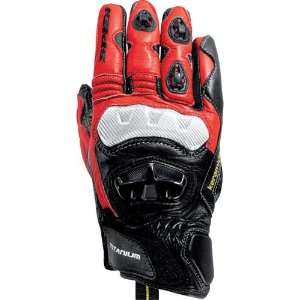  SPIDI RV COUPE LEATHER STREET GLOVES BLACK/RED MD 