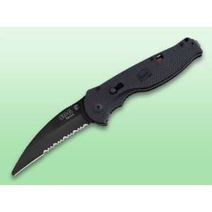  Sog Flash Rescue Knife 8inch Partially Serrated Blade 