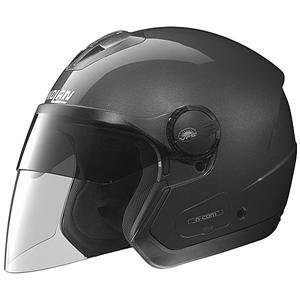   Nolan N42E Solid Open Face N Com Helmet   Large/Lava Grey Automotive