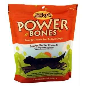  Power Bones Natural Treats for Active Dogs, Peanut Butter 