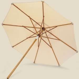    Royal Teak 10 ft. Deluxe Patio Umbrella: Patio, Lawn & Garden