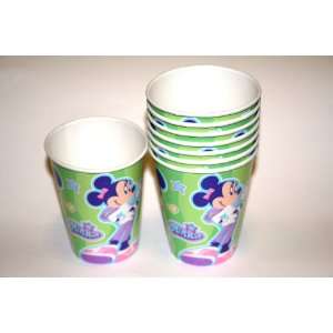  Disney Minnie Mouse 9oz Cups 8 Count: Toys & Games