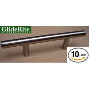   of 10) Stainless Steel 5 inch Solid Bar Cabinet Pull