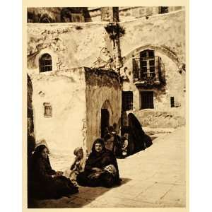  1925 Jerusalem Church Holy Sepulchre Abyssinian People 