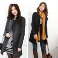   Jacket Coat Warm Outerwear hooded Zip Fashion warm 4 Sizes  