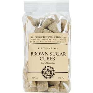 India Tree Brown Sugar Cubes, 12 oz.  Grocery & Gourmet 