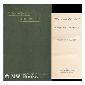   People / by Washington Gladden Washington (1836 1918) Gladden Books