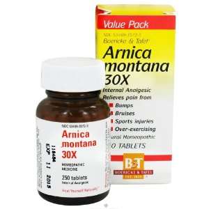  Boericke and Tafel Arnica Montana 30x 100 Tablets Health 