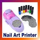 Nail Art DIY Printing Printer Polish Stamper Stamp Pattern Manicure 