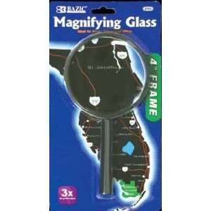  BAZIC 4 Round 2x Handheld Magnifier Case Pack 24 