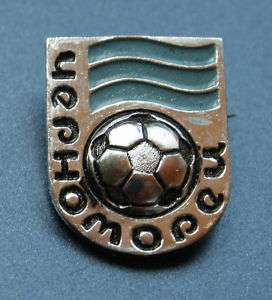 Soviet Russian USSR Badge FOOTBALL CHERNOMORETS ODESSA  
