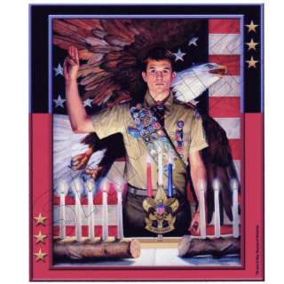 Boy Scouts Eagle Scout ~ Edible Image Icing Cake, Cupcake Topper 