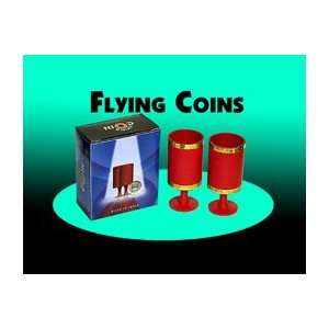  Flying Coins Money Magic Tricks Invisably Appear Stage 