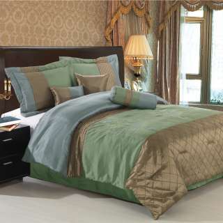 Pacifica Sage 7 PC King Size Comforter Sets  