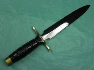 US Custom Hand Made Stiletto Fighting Knife by WC Greer  
