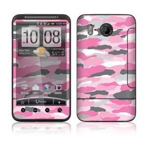  HTC Desire HD Decal Skin Sticker   Pink Camo Everything 