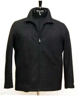   Tags CALVIN KLEIN Wool Blend Winter COAT Jacket CHARCOAL Black  