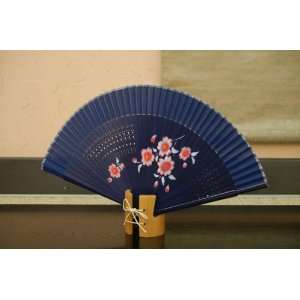  Authentic Japanese Hand Fan   Silk Model #59 07  Toys 