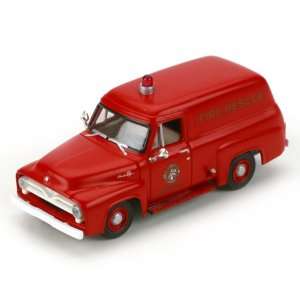  HO RTR 1955 F 100 Panel Truck, Fire/Red Toys & Games