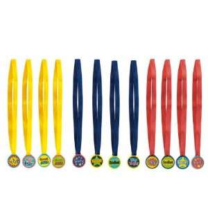  Assorted Award Medals (1 dz) Toys & Games