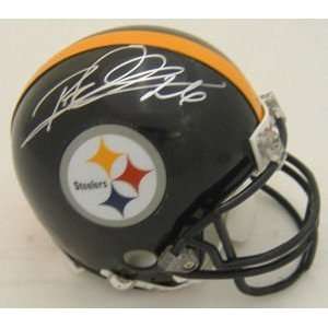   Woodson Autographed Pittsburgh Steelers Mini Helmet: Sports & Outdoors