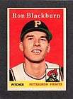 1958 TOPPS #459 Ron Blackburn PIRATES Ex  mint