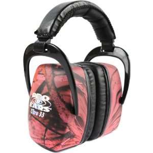 Pro Ears Ultra Passive 33 Headset, Over Head, Pink Realtree PE 33 U G 