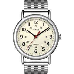Timex Mens Weekender Central Park Cream Dial Bracelet Watch 