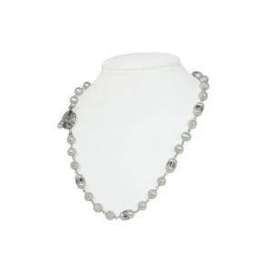    Honora Signature White Pearl Toggle Necklace: Honora: Jewelry