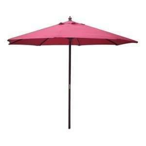  International Wooden Pole Market Umbrella