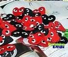 COMME DES GARCONS CDG PLAY LOGO HEART PIN 3 COLORS  