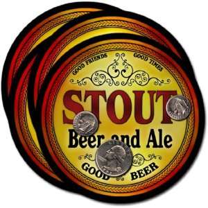  Stout, IA Beer & Ale Coasters   4pk 