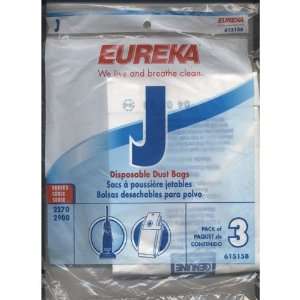  Eureka 61515C 6 3 Count Eureka Type J Vacuum Bags