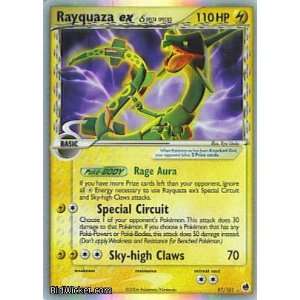     Rayquaza ex Delta #097 Mint Normal English) Toys & Games