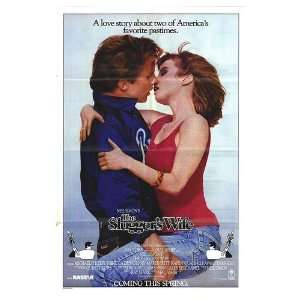  Sluggers Wife Original Movie Poster, 27 x 41 (1985 