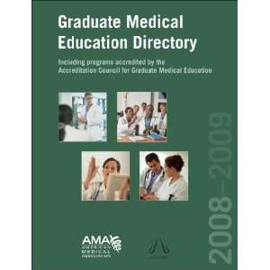  Graduate Medical Education Directory 2008 2009 [Paperback 