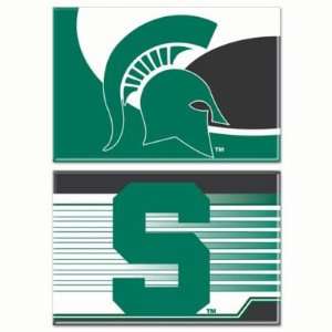  MICHIGAN STATE SPARTANS OFFICIAL LOGO MAGNET SET: Sports 
