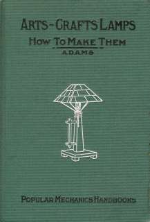 Arts Crafts Lamps How To Make Them 1911 Mission Style  