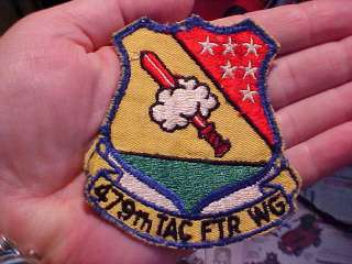 479th Tactical Fighter Wing Patch, Vietnam era  