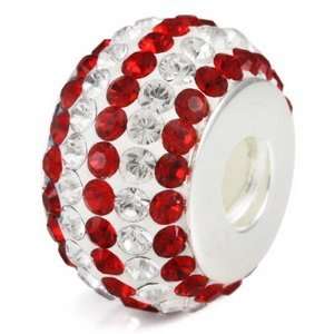   Sterling Silver Sport Team Colors European Bead Arts, Crafts & Sewing