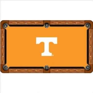 : University of Tennessee Football Pool Table Felt Design: Tennessee 