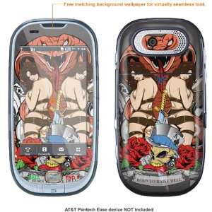   Skin Sticker for AT&T Pantech EASE case cover Ease 223 Electronics
