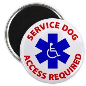  SERVICE DOG ACCESS REQUIRED Medical Alert 2.25 Fridge 