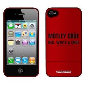  Motley Crue Red White & Crue on Verizon iPhone 4 Case by 