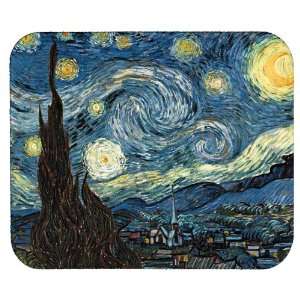  Starry Night by Vincent Van Gogh Art Mousepad: Office 